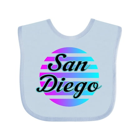 

Inktastic San Diego California Sunset Gift Baby Boy or Baby Girl Bib