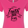 thumbnail image 4 of Inktastic Cancer Awareness Faith over Fear Women's T-Shirt, 4 of 5