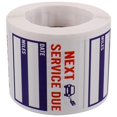 thumbnail image 4 of 1 Roll of Oil Change Sticker Car Oil Changing Service Sticker Car Repair Oil Change Service Label, 4 of 4