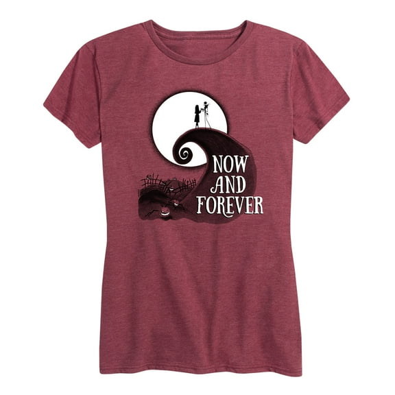 The Nightmare Before Christmas - Jack Sally Now and Forever - Women's Short Sleeve Graphic T-Shirt