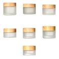 thumbnail image 6 of Glass Cosmetic Containers Empty Sample Jars with Leak Proof Lids Makeup Containers for Lotion Cream 5/10/15/20/30/50/60g, 6 of 8