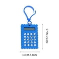 thumbnail image 2 of Nkmbld Desk Calculator Portable Mini Keychain Calculators, 8-Digit Small Digital Desktop Calculator with LCD Display Pocket Calculator, 2 of 8