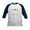 Navy/White, variant on CafePress - Silent Night Baseball Jersey - Kids Cotton Baseball Jersey, 3/4 Sleeve Shirt