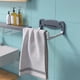 thumbnail image 4 of Soportes de lavabo plegables de pared - Estante de almacenamiento que ahorra espacio sin taladros para organizar el baño Soporte de lavabo plegable Adhesivo fuerte para baño Cocina Estante de almacena, 4 of 7