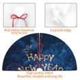 thumbnail image 6 of Kll 30" Christmas Tree Skirt Beautiful New Year 2024 Xmas Tree Skirts Mat For New Year Xmas Holiday Party Indoor Outdoor Home Decoration, 6 of 9