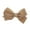 Beige, variant on Motique Accessories Small Canvas Hair Accessory Bow Perfect for Adult Female and Girls-Black
