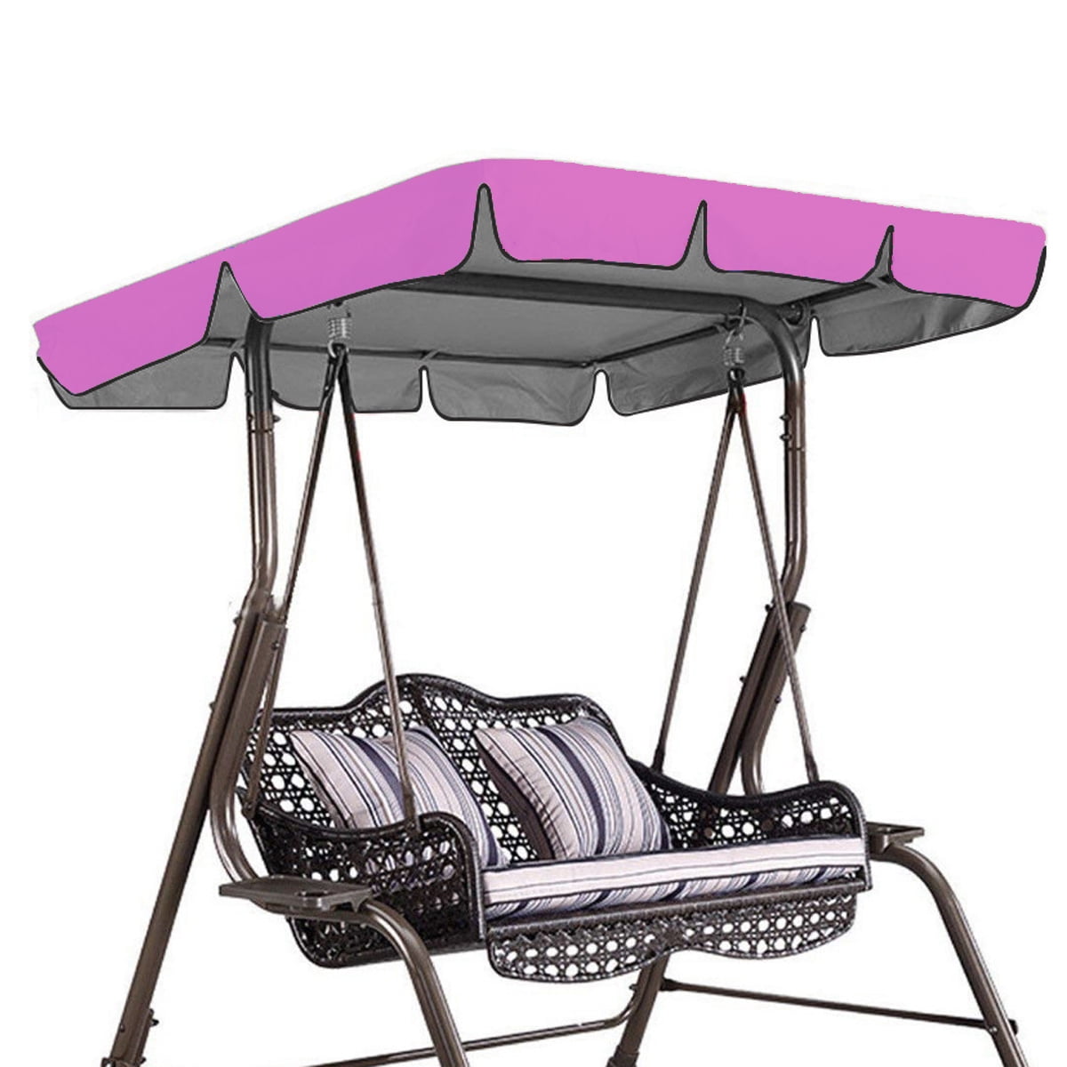 Replacement Canopy for 2/3 Person Swing - PINK COLOR ...
