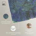 thumbnail image 4 of Claude Monet-Blue Water Lilies Blue Monet Art Prints Canvas Wall Art by Art Remedy, Gallery Wrapped, 16"x16", 4 of 7