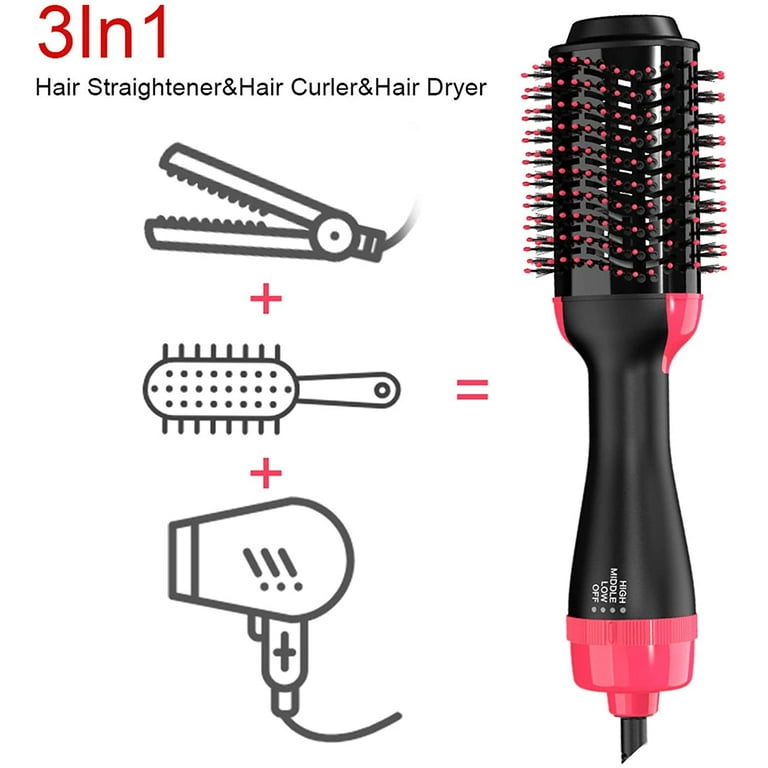 7 in 1 ceramic hair dryer rotating hot sale curling iron