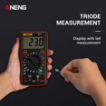 thumbnail image 1 of ANENG Auto Range True RMS Multímetro AC DC Voltaje Ohm Capacitancia NCV Tester Ndcxsfigh Para estrenar, 1 of 8