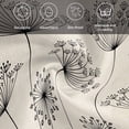 thumbnail image 6 of Farmhouse Dandelion Cloth Napkins, Spring Modern Minimalist Country Flower Washable and Reusable Dinner Napkins Set of 2, Table Napkin for Kitchen Party Birthday Wedding Hotel Housewarming 20"x20", 6 of 9