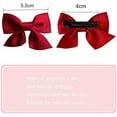 thumbnail image 2 of 2pcs Hair Bows Alligator Clips - Non-Slip Bow Hair Clips Fashion Cute Barrettes for Adults Teens, 2 of 5