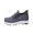 Gray, variant on Women's Knit Slip On Walking Sneakers, Decorative Lace Lightweight Non Slip Casual Shoes for Daily Errands