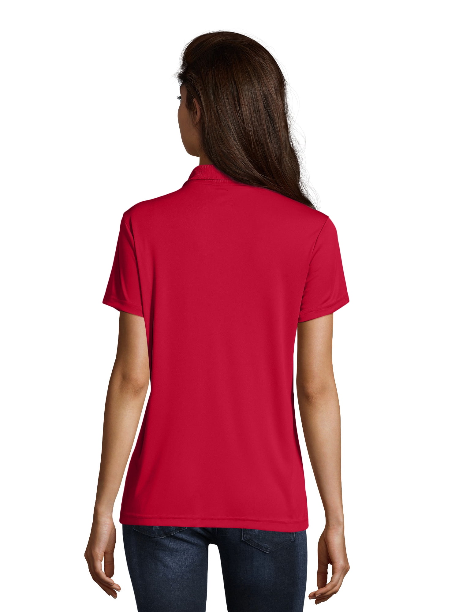 hanes womens cool dri short sleeve performance polo shirt
