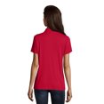thumbnail image 4 of Hanes Polo de Performance Sport Cool DRI pour Femmes, 2TG, Rouge Foncé, 4 of 5