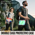thumbnail image 5 of For Samsung Galaxy Tab A11/ Tab A9 8.7 inch Case, 360 Rotatable Handle Stand, Shoulder Strap, Drop-Proof Design, Colourful Red, 5 of 7