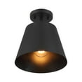 thumbnail image 6 of Meridian M60076NB 1-Light Ceiling Light in Natural Brass, 6 of 7
