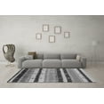 thumbnail image 3 of Ahgly Company Indoor Rectangle Oriental Gray Industrial Area Rugs, 4' x 6', 3 of 4