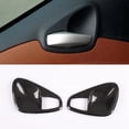 thumbnail image 2 of Car Inner Door Handle Bowl Cover Trim Sticker for Smart 451 Fortwo 2010-2014 Accessories, Carbon Fiber, 2 of 6