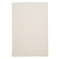 thumbnail image 1 of Colonial Mills Rug H141R024X036S Simply Home Solid - White 2 ft. x 3 ft. Braided Rug, 1 of 1