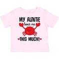 thumbnail image 3 of Inktastic My Auntie Loves Me Nephew Boys or Girls Toddler T-Shirt, 3 of 5