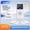 White rechargeable model (1 main unit + 2 adhesive pads), variant on Portable Handheld Muscle Stimulator Kit with Multi-Frequency Pulse, TENS EMS Device for Body Fatigue relief, Cordless Physical Maintenance Tool for Gym and Travel, 4 Reusable Pads