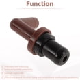 thumbnail image 4 of Unique Bargains 1F2013890 PCV Valve for Ford for Ranger 2001-2003 2.3L for Mazda B2300 2001-2003 2.3L Positive Crankcase Ventilation Valve Plastic Black Brown 1 pcs, 4 of 7