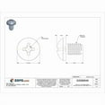 thumbnail image 3 of M4-0.7 x 6 mm. Vis de Machine à Phillips, 100 pk., 3 of 4