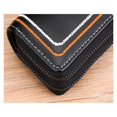thumbnail image 7 of SUGUANGHUI Genuine Leather Car Key Fob Case Holder for Men and Women, Double Zipper Key Case Bag, with Embroidery Thread, 7 of 7