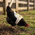 thumbnail image 6 of Chicken Saddle for Hens, Chicken Apron Back Protector for Hens, Waterproof Hen Saddle Chicken Vest With Adjustable Straps for Poultry Back Feather Protection, Easy to Wear, 6 of 6
