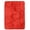Denim Red, variant on iPad 10.2 Inch 9 8 7 2021 2020 2019 [iPad 9th / 8th / 7th Gen ] A2197 A2270 A2602 Smart Magnetic Trifold Pencil Holder Soft Silicone TPU Back Cover - Red