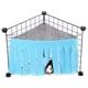 thumbnail image 1 of Animal Hideout Corner Fleece Hideaway Hamaca Y Cama Para Dormir Para Hurones Chinchillas Mascotas Pequeñas Scienceny PT002429-04, 1 of 6