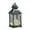 Silver, variant on CASAFUN Vintage Lantern Decorative LED Flickering Flameless Candle with Timer, Battery Powered LED Decorative Hanging Lanterns for Indoor Outdoor Garden Yard Home Decor