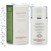 AquaTica Hydra-Nourishing Night Cream with Caviar Extract, Reishi and CoQ10, 2oz