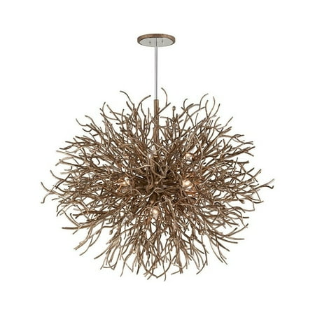 

Troy Lighting-F6098-Sierra - Twelve Light Pendant Distressed Bronze Finish
