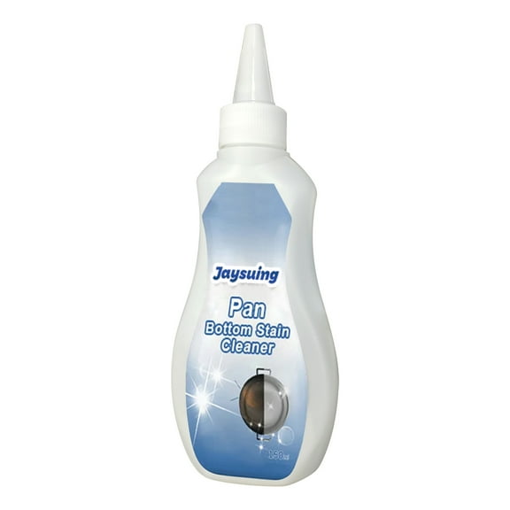 SPOORYYO Pan Bottom Stain Cleaner - Powerful Black Grease Remover for Cookware, Oven, and Grill - Non-Corrosive Formula