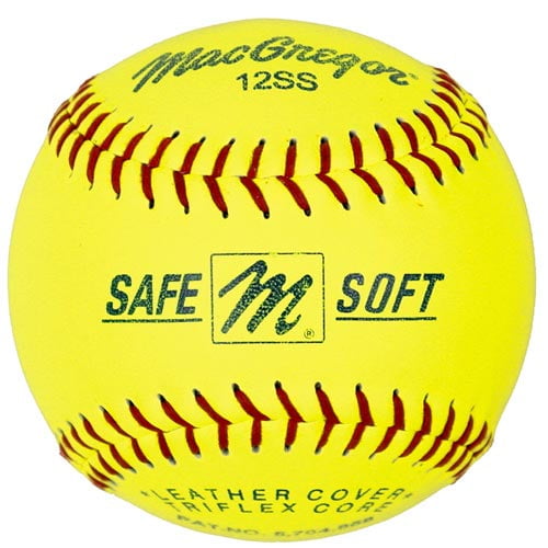 (12 Pack) MacGregor Safe/Soft 11" Training Softballs