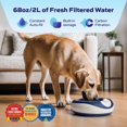 thumbnail image 3 of Dispensador portátil de agua filtrada para perros TORUS 2L para mascotas, 3 of 8