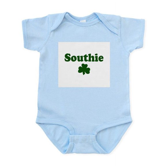 CafePress - Southie Infant Bodysuit - Baby Light Bodysuit, Size Newborn - 24 Months