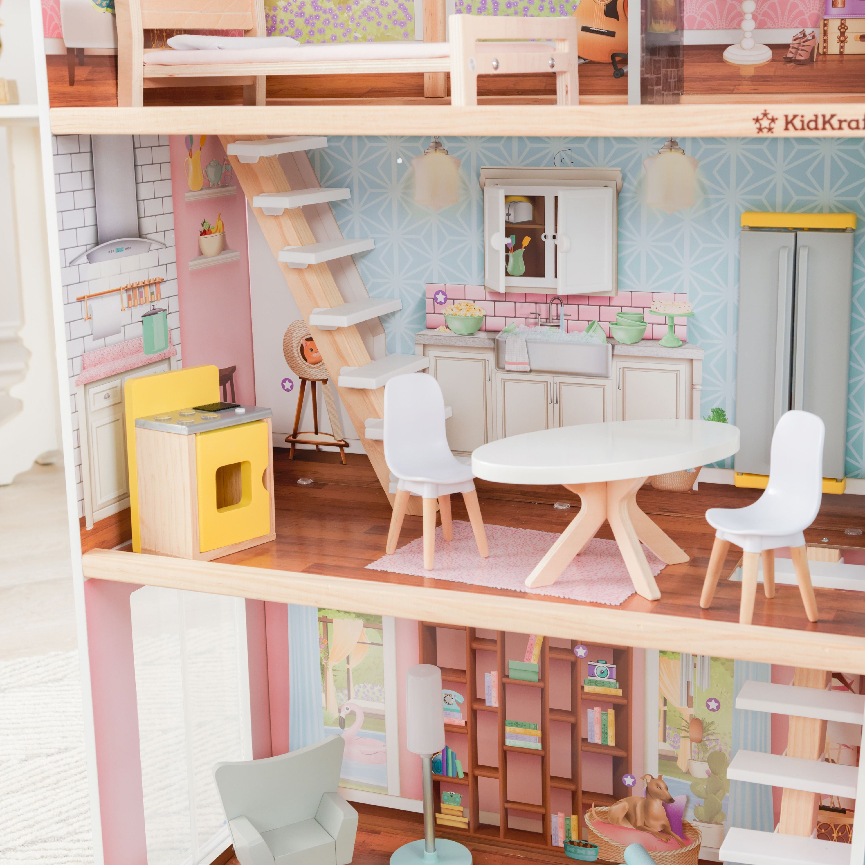 Lux Doll House White STOY - Babyshop