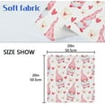 thumbnail image 7 of Coolnut Pink Lovely Elf Dwarf Cloth Napkins Set of 6, Durable Printed Washable Table Napkins for Valentines, Weddings, Dinners Parties Home Decor, 20 x 20 Inch Washcloth Gift, 7 of 7