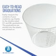 thumbnail image 2 of Dynarex Medicine Cups, 1 Ounce, Made with Translucent Plastic, For Measuring and Dispensing Liquid and Medication, Includes Easy-to-Read CC and ML Graduations, 1 Case of 5000 Dynarex Medicine Cups, 2 of 7