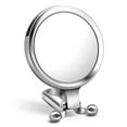 thumbnail image 1 of Handheld mirror, makeup mirror, folding handle, portable female travel makeup hand mirror, 1 of 5