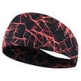 thumbnail image 2 of Visland Women Men Wide Sports Headbands Non-Slip Fitness Workout Yoga Running Headban, 2 of 7