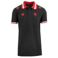 thumbnail image 2 of Mens Short Sleeve Printed Polo Shirts Slim Fit, 2 of 10