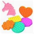 thumbnail image 4 of Stuff Certified® Pop It - Fidget Anti Stress Toy Bubble Toy Silicone Square White, 4 of 4