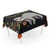 SIDONKU Follow Your Dreams Sloth Cute Baby Tree Cartoon Tablecloth Table Desk Cover Home Party Decor 60x104 inch