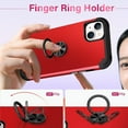 thumbnail image 3 of compatible iPhone 14 Rotating Ring Holder Magnetic Phone Case Cheap and fine, 3 of 5
