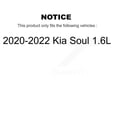 thumbnail image 2 of Transit Auto Rear Coated Disc Brake Rotors and Ceramic Pads Kit for Car 2020-2022 Kia Soul 1.6L KGC-102332, 2 of 11