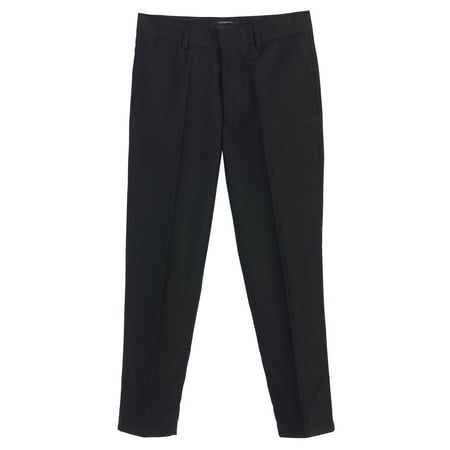 Gioberti Boys Flat Front Dress Pants
